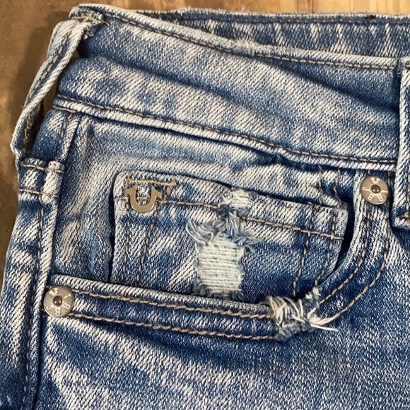 True religion jeans MARGOT  ( cropped mini boot) size 26 NWT - Picture 5 of 9